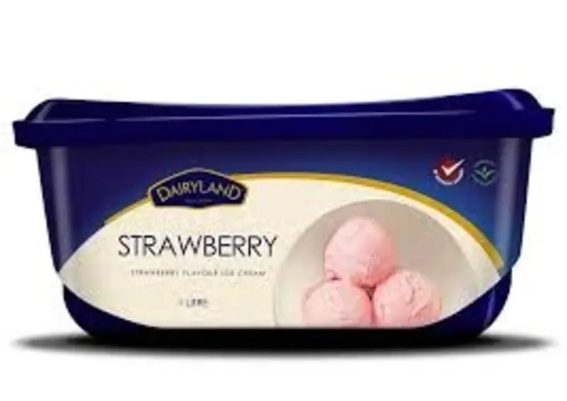 Dairyland Ice Cream Strawberry 4L
